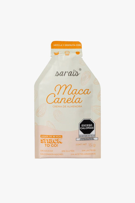 Sarais Superfood Spreads - Sachet Maca Canela (30 gramos)