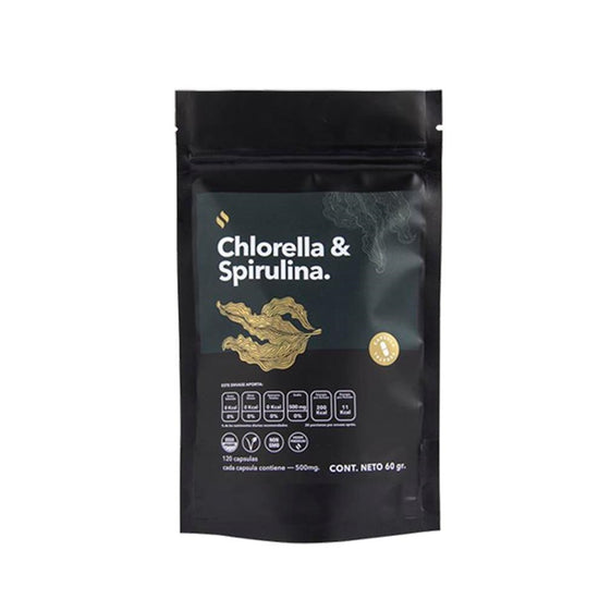 Chlorella Y Spirulina En Capsulas