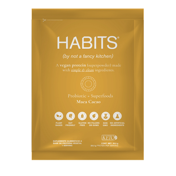 HABITS - Sachet Proteína Vegetal Maca Cacao 30.5g