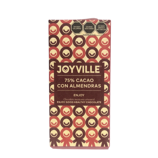 JOYVILLE - 75% Cacao Con Almendras