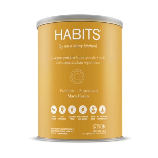 HABITS - Probiotic Maca Cacao (Proteína Vegetal)