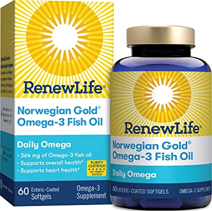 Renew Life - Norwegian Gold Omega-3 Fish Oil