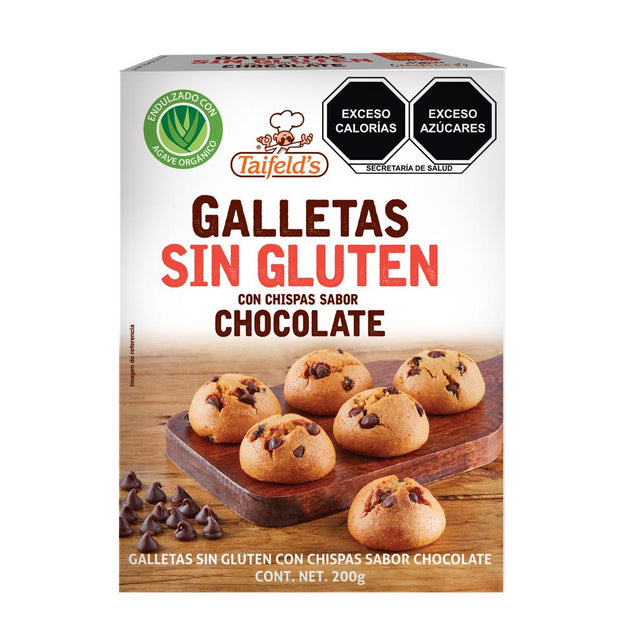 TAIFELD-Galletas sin Gluten con Chispas