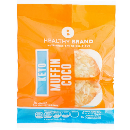Healthy Brand - Muffin de Coco (Tienda) - Solo CDMX