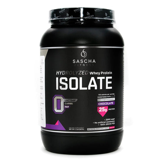 Sascha Fitness  - Proteina Isolate Chocolate