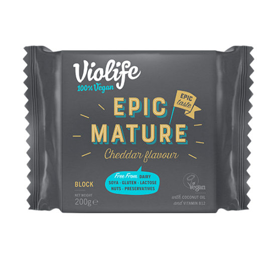 Violife - Epic Mature Cheddar flavor - Solo CDMX