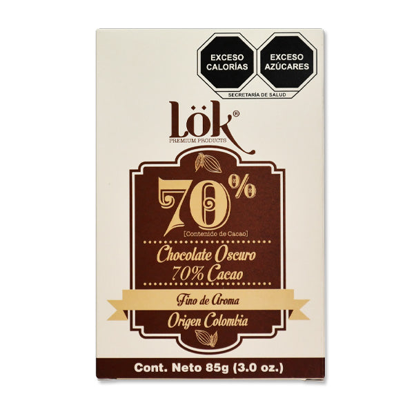 LöK-Chocolate Oscuro 70% Cacao