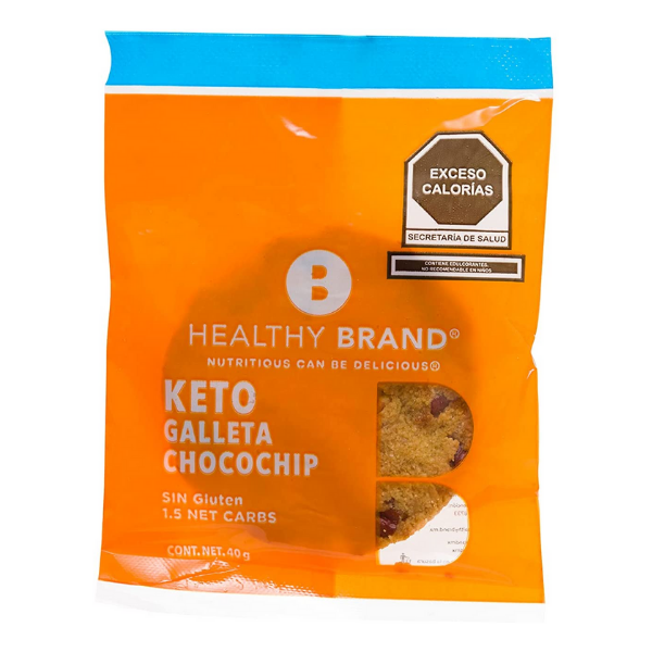 Healthy Brand - KETO Galleta Chocochip