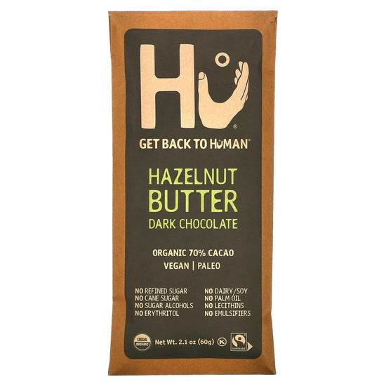 HU hazelnut butter dark chocolate