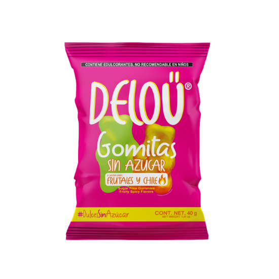 DELOU - Gomitas De fresa Enchilada