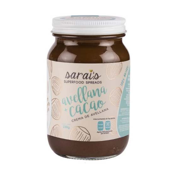 Sarai's Superfood Spreads - Crema de Avellana Cacao