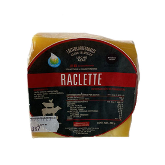 La Factoría-Queso Raclette Maduración-Solo CDMX
