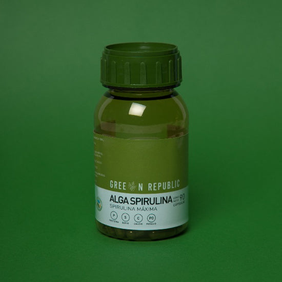 Green Republic - Alga Spirulina en Capsulas