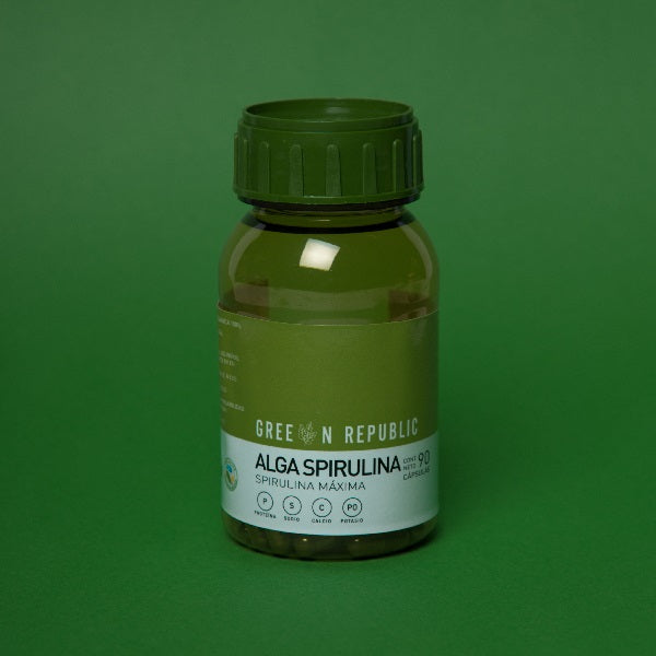 Green Republic - Alga Spirulina en Capsulas