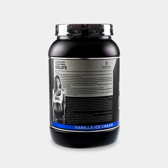 Sascha Fitness  - Proteina Isolate Vainilla