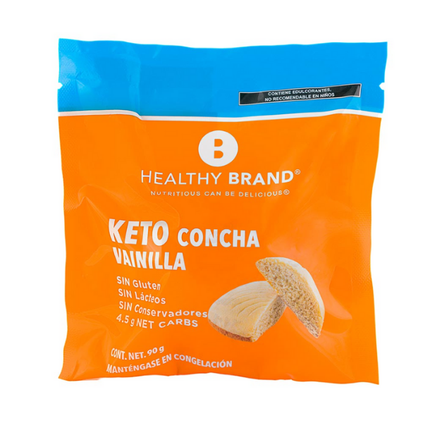 Healthy Brand - Keto Concha Vainilla - Solo CDMX