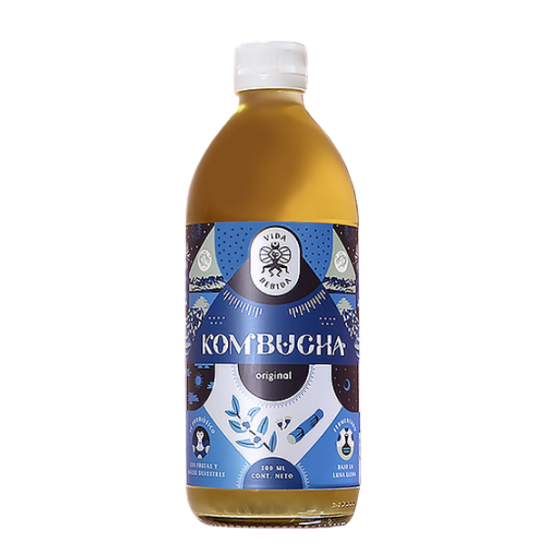 Vida Bebida - Kombucha Original 500 ml - Solo CDMX