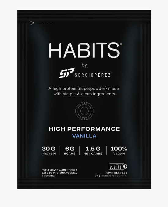 HABITS - Sachet  Performance vainilla