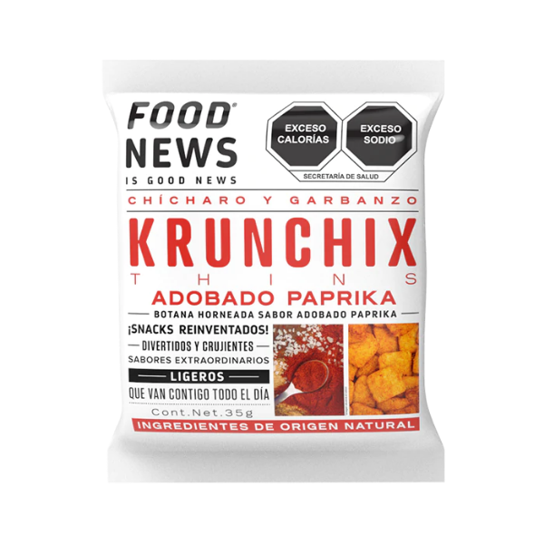 FOOD NEWS IS GOOD NEWS - Krunchix Adobado Paprika