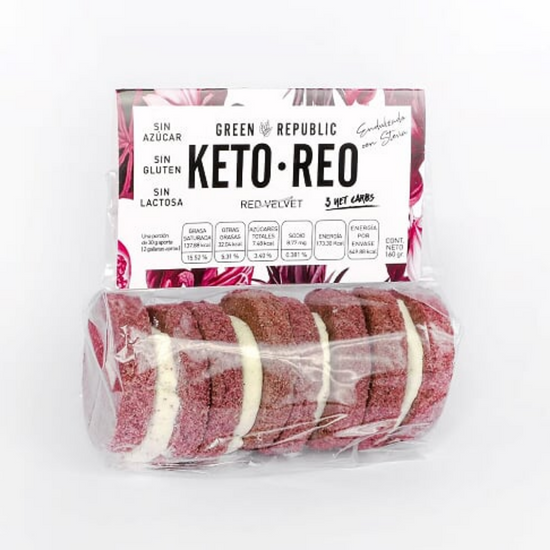 Keto Oreo Red Velvet Cookies