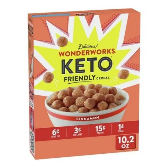 WONDERWORKS - Keto Friendly Cereal Cinnamon