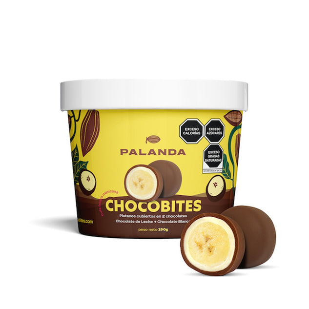 Palanda-Chocobites plátano leche y blanco