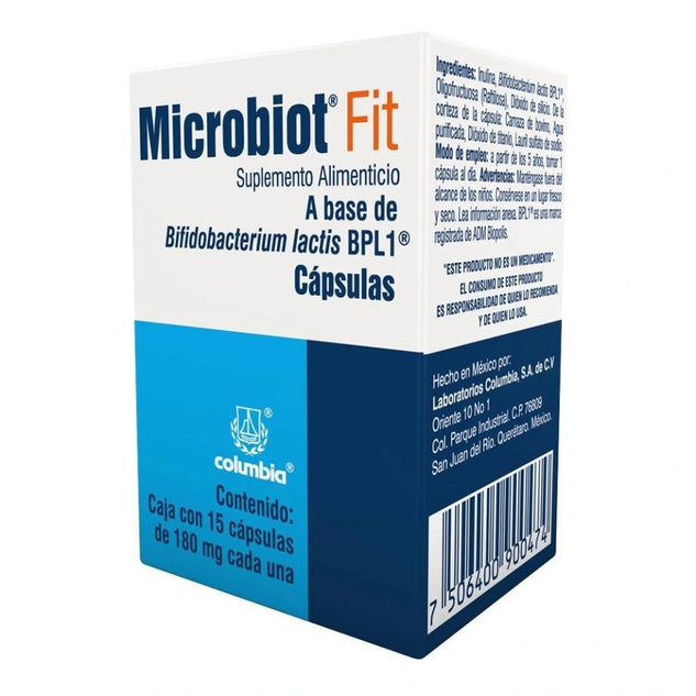 Microbiot fit 50 mg x 15 cap