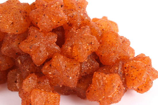 Gomitas sabor jengibre, vegana sin azúcar