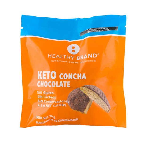 Healthy Brand - Keto Concha Chocolate - Solo CDMX