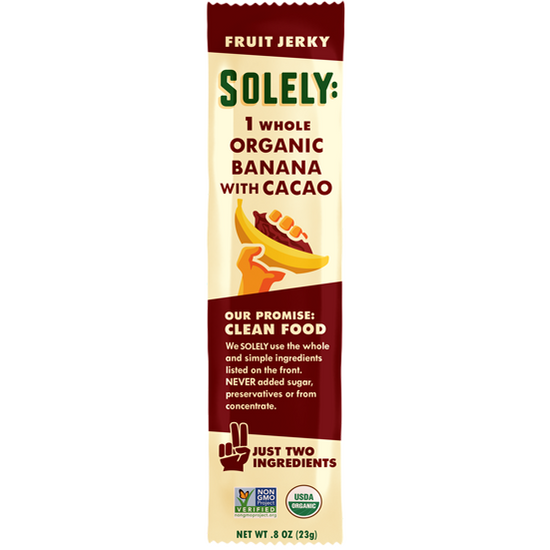 SOLELY B-Jerky Platano Cacao