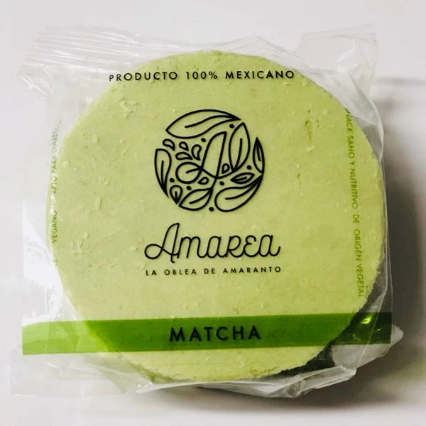 Obleas Amarea - Matcha