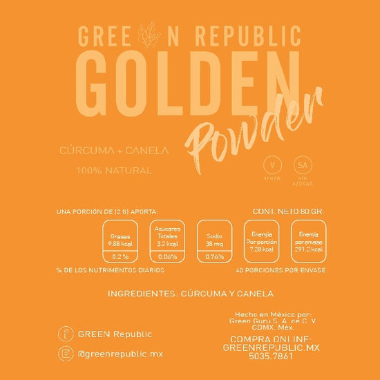 Golden powder Bolsa GR