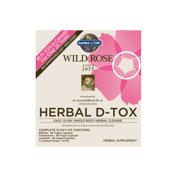 Garden Of Life - Wild Rose Herbal D-Tox